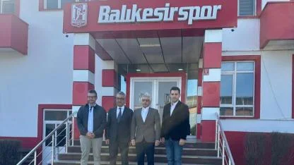 Dr. Ergin Kopal'dan Nev Sağlık Grubu Balıkesirspor’a Ziyaret
