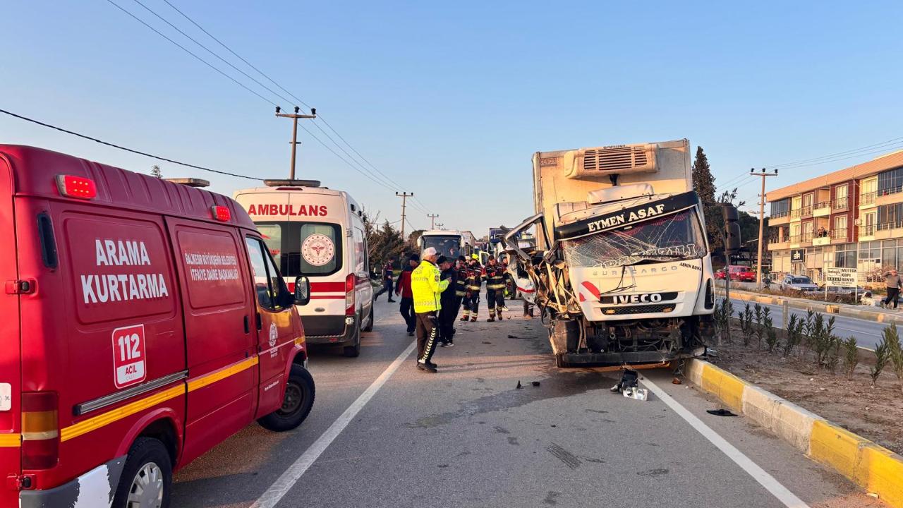 E-87 karayolunda kaza: 2 yaralı