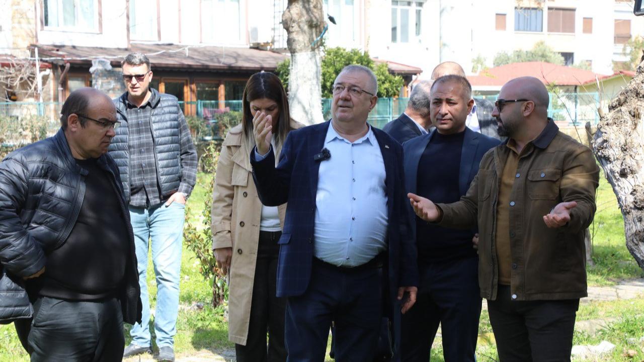 Edremit Belediyesi’den Narlı’dan Bostancı’ya saha mesaisi