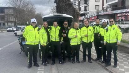 Edremit’te trafikte ekipler sahada