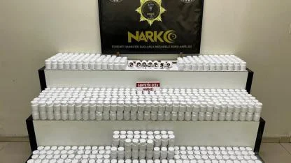 Edremit’te uyuşturucu operasyonu: 42 bin 600 sentetik hap ele geçirildi