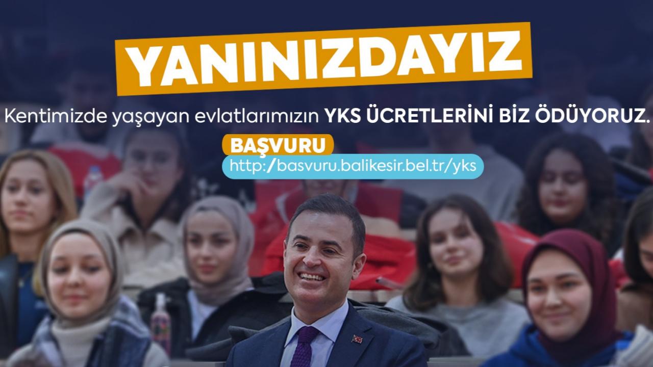 Gençlerin YKS ücretleri bu yıl da Büyükşehir’den