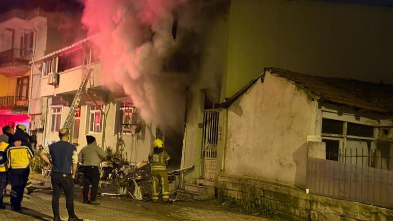 Gönen'de evde can pazarı