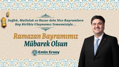 Havran Belediye Başkanı Emin Ersoy’dan Ramazan Bayramı mesajı