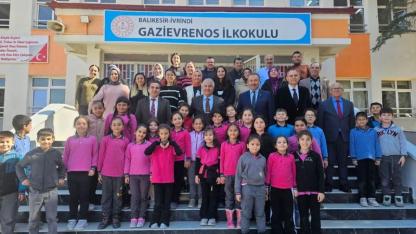 İl Millî Eğitim Müdürü Selehattin Kal, İvrindi'de