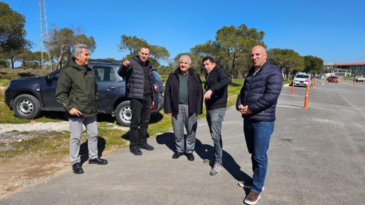 İl Müdürü Selahattin Kal’dan Ayvalık’ta Sınav Parkuru Denetimi