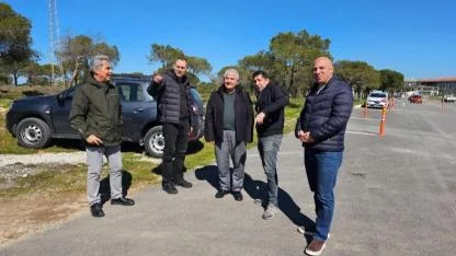 İl Müdürü Selehattin Kal’dan Ayvalık’ta sınav parkuru denetimi