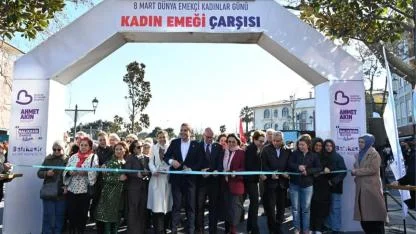 Kadın Emeği Çarşısı açıldı