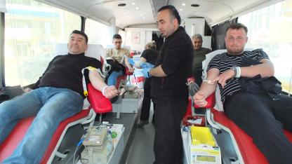 Kan bağışına ilgi arttı