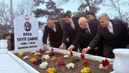 Koca Seyit, zaferin 111. yılında kabri başında anıldı