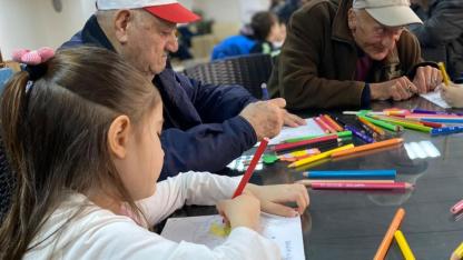 Minik Kalplerden Büyük Çınarlara Anlamlı Ziyaret