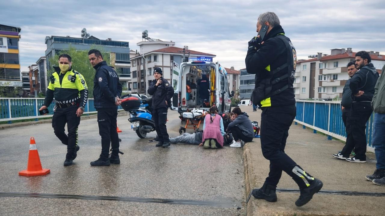 Ölüm motosiklette yakaladı