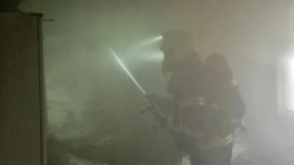 Savaştepe’de iki katlı binada yangın çıktı