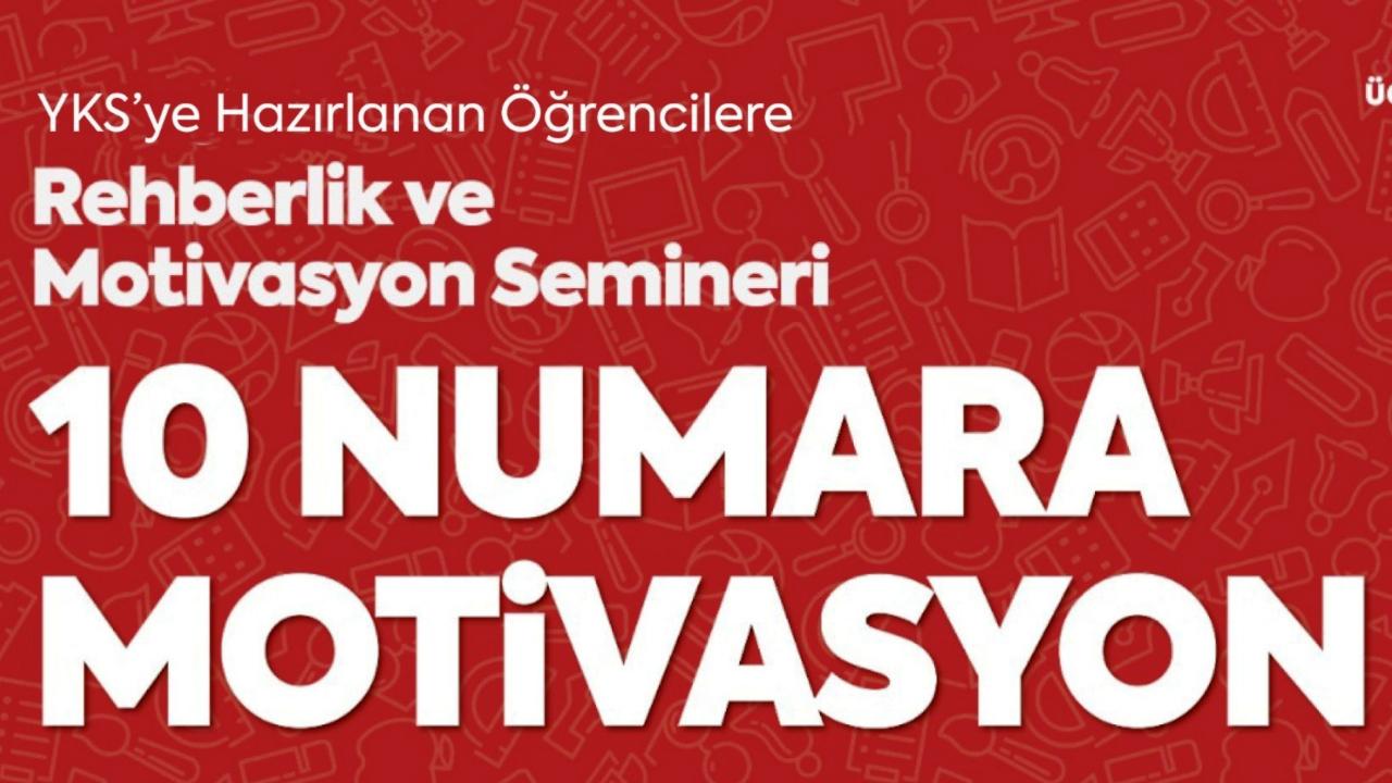 ‘10 Numara Motivasyon’, gençlere sınav sürecinde destek olmaya geliyor