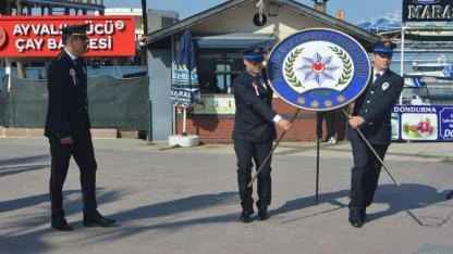 Ayvalık'ta Türk Polis Teşkilatı'nın 181. Kuruluş Yıldönümü Kutlandı.