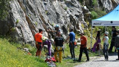 Balıkesir 7. Kaya Tırmanış Şenliği doğa tutkunlarını buluşturdu