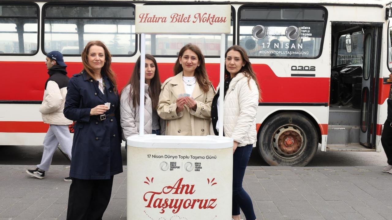 Balıkesir’de Toplu Taşıma Günü’nde nostalji rüzgârı