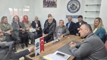 Bandırmalı Manyaslılar Derneği’ne Anlamlı Ziyaret