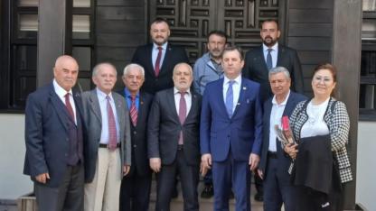 Bbp Genel Başkan Yardımcısı Yörükçüoğlu, Gazeteciler Cemiyetini Ziyaret Etti