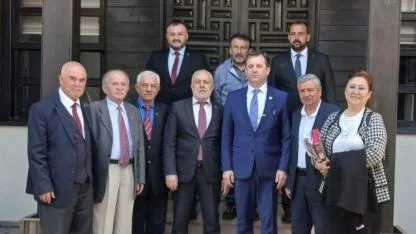 Bbp Genel Başkan Yardımcısı Yörükçüoğlu, Gazeteciler Cemiyetini Ziyaret Etti