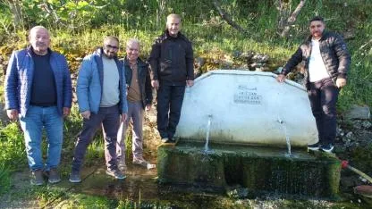 Burhaniye’de çeşmelerden fışkıran sular bereketli sezon umutlarını artırdı