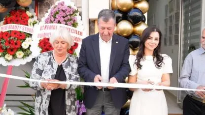 Burhaniye’de Fizik Tedavi Kliniği törenle açıldı