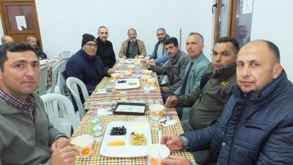 Burhaniye’de Sabah Namazı Buluşması Kuyumcu köyünde yapıldı