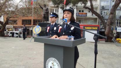 Burhaniye’de Türk Polis Teşkilatının 181. Yıl dönümü kutlandı.