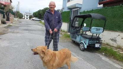 Burhaniyeli emlakçının hayvan sevgisi takdir topladı