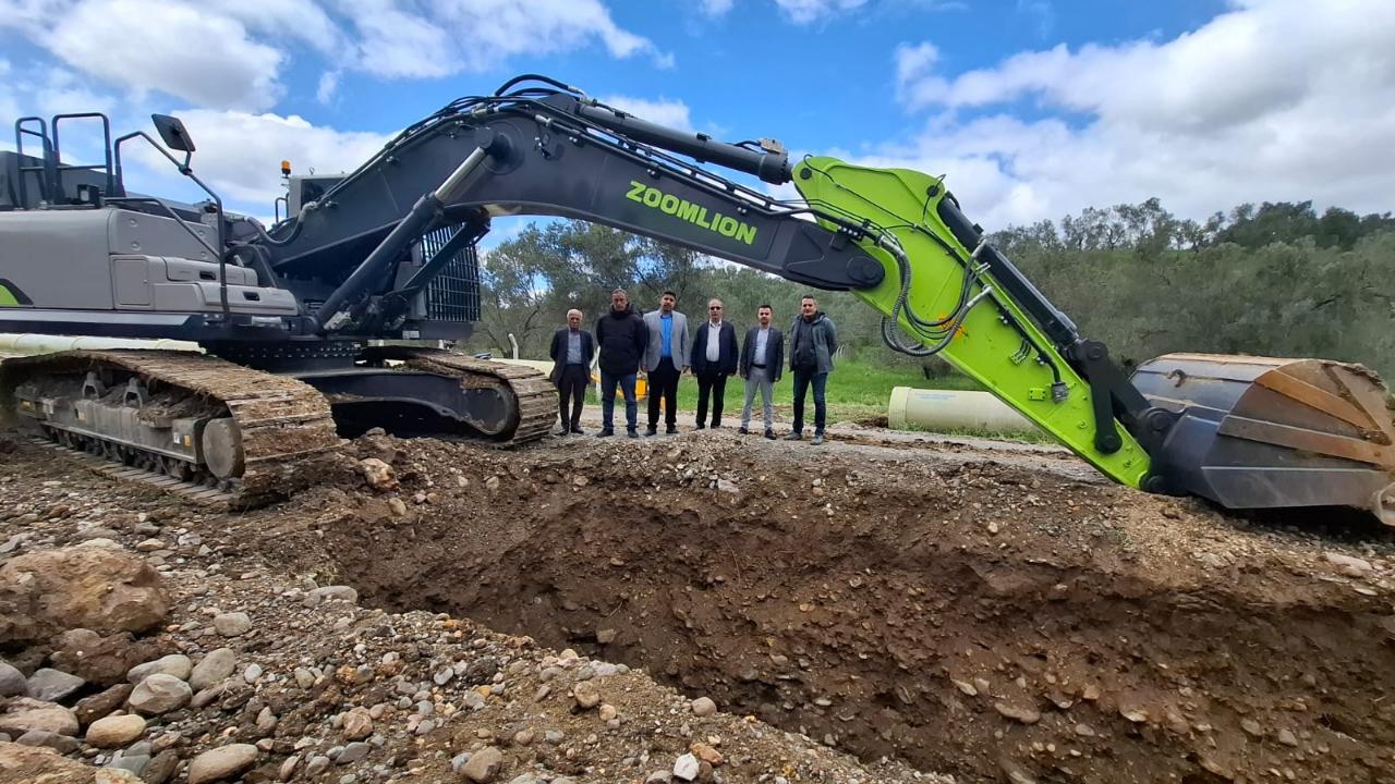 Büyükşehir Belediyesi Havran Ovası'nda Çalışmalarını Sürdürüyor