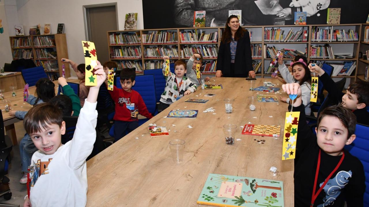 Büyükşehir’in Kütüphane Haftası Etkinliklerine Yoğun İlgi