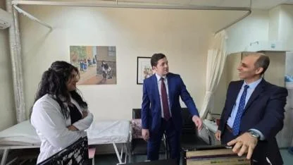 Çavdar’dan Edremit’e Sağlık Çıkarması: Hem Ziyaret Hem İnceleme