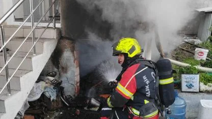 Kepsut’ta korkunç yangın: yaşlı kadın hayatını kaybetti