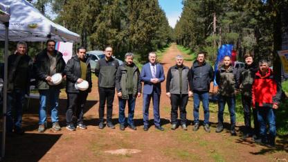 Oryantiring Parkuru Tamamlandı: Ormancılar Zorlu Doğa Koşullarında Yarıştı