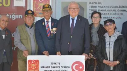 Pehlivanoğlu’ndan Ayvalıklı Gazilere Nazik Jest