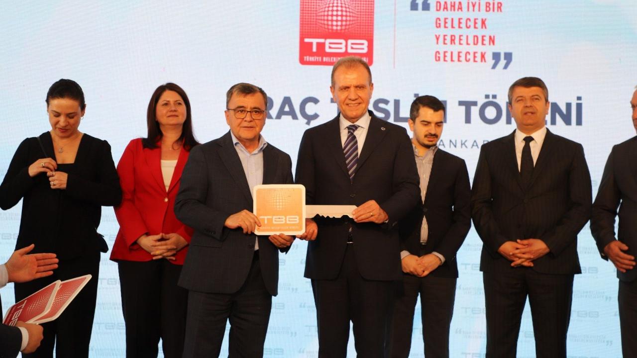 TBB'den Altıeylül Belediyesi’ne Hibe Araç Desteği