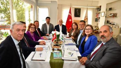 T.C. Çevreci Belediyeler Birliği Nisan Ayı Encümen Toplantısı Küçükkuyu'da gerçekleştirildi