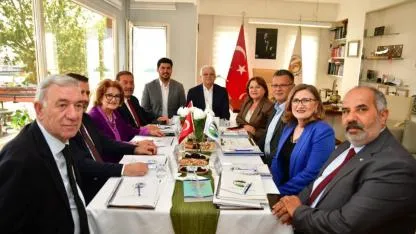 T.C. Çevreci Belediyeler Birliği Nisan Ayı Encümen Toplantısı Küçükkuyu'da gerçekleştirildi