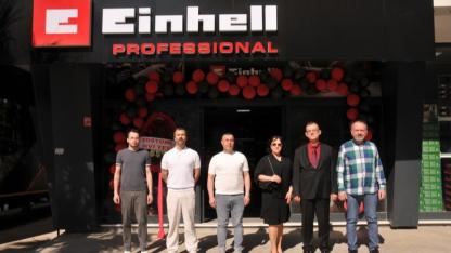 Edremit'te Einhell Professional mağazasına görkemli bir açılış