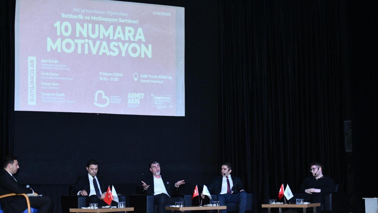 YKS’ye girecek öğrencilere ‘10 Numara Motivasyon’