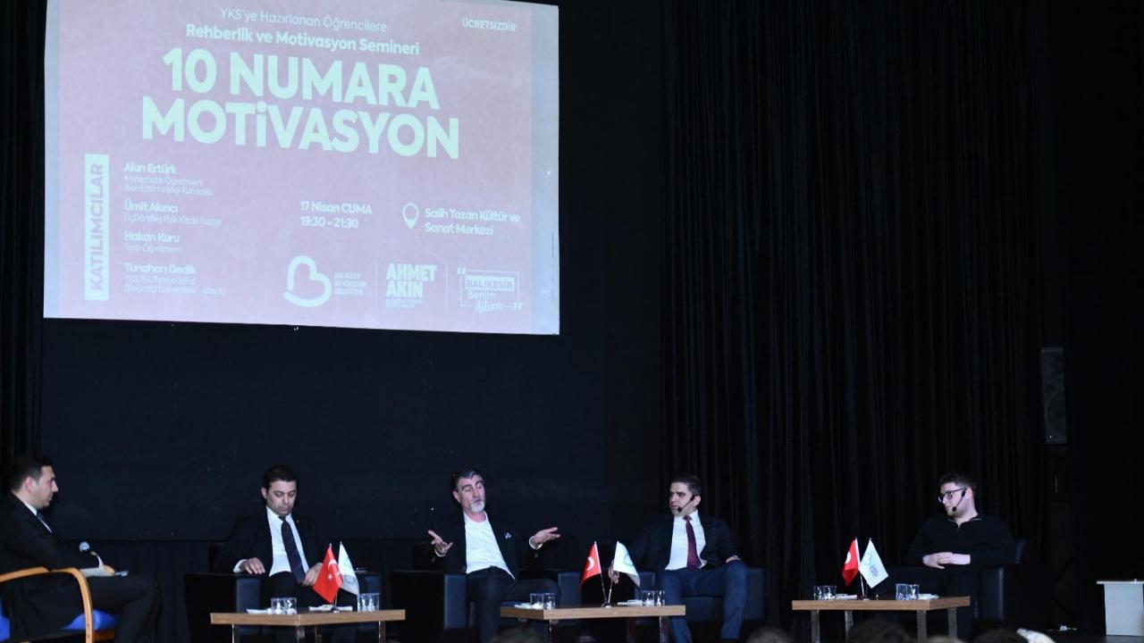 YKS’ye girecek öğrencilere ‘10 Numara Motivasyon’