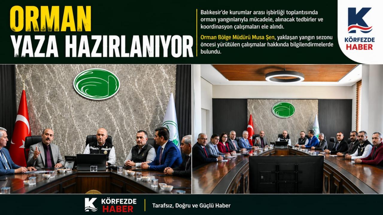 Balıkesir’de Kurumlar Arası İş Birliği Toplantısı