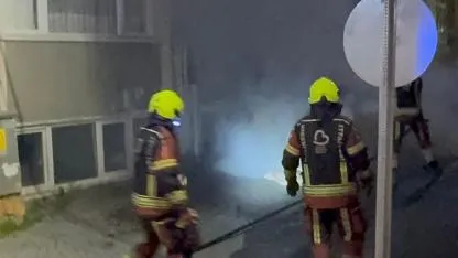 Bandırma’da Araç yangını