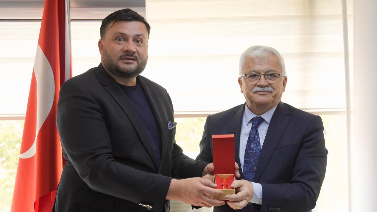 Burhaniye'de kardeş şehir ziyareti