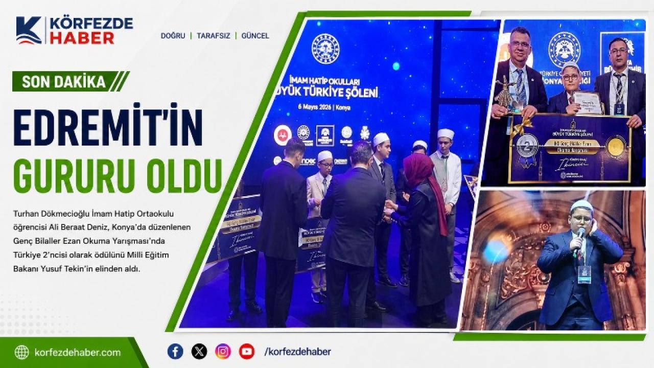 Edremit’i Gururlandıran Başarı