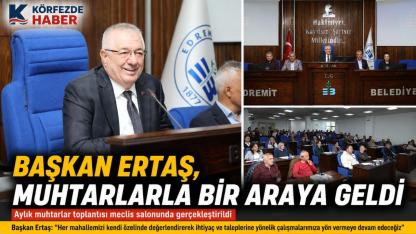 Edremit’te Muhtarlar Toplantısı Gerçekleştirildi