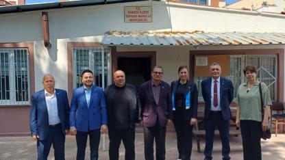 İYİ Partili Cahit Can Tekin’den Toygar Mahallesi’ne Ziyaret