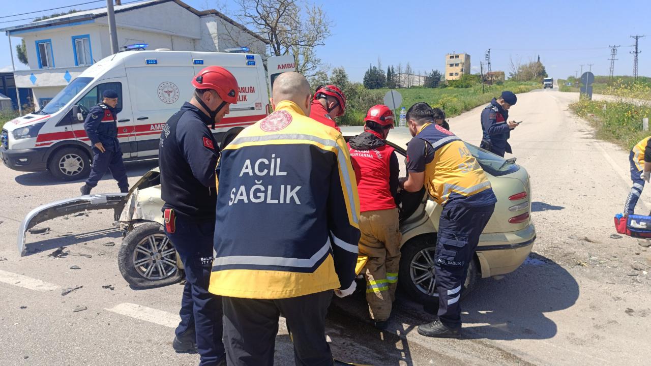 Susurluk’ta Kazada Can Pazarı