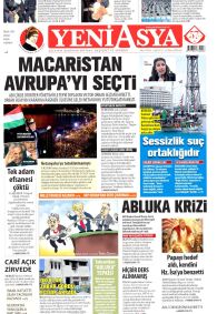 Yeni Asya Gazetesi Gazete Manşeti