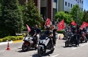 Motor severler, Balıkesir Üniversitesinde bayrak...